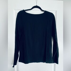 Large J. Crew. Black